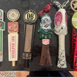 Assorted Beer Tap Handles